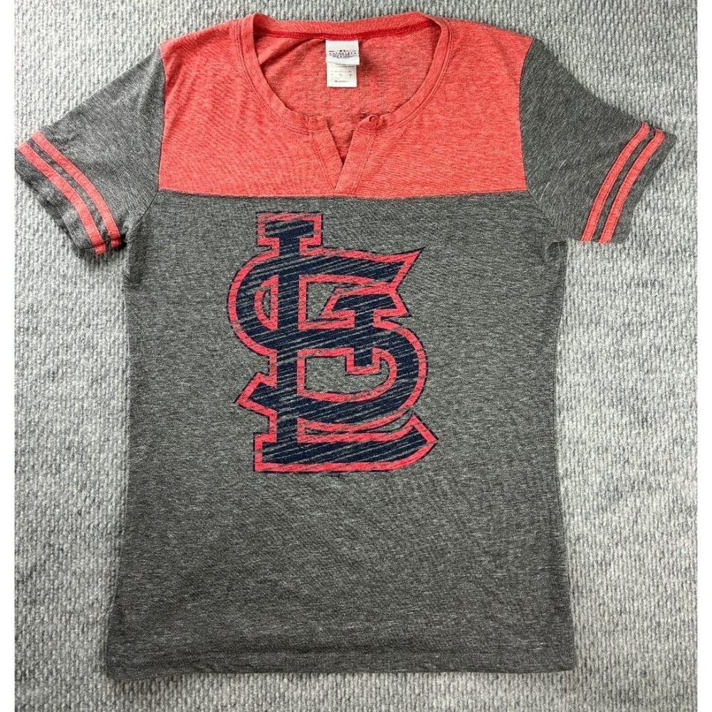 5th & Ocean St. Louis Cardinals‎ Henley T-Shirt Size L